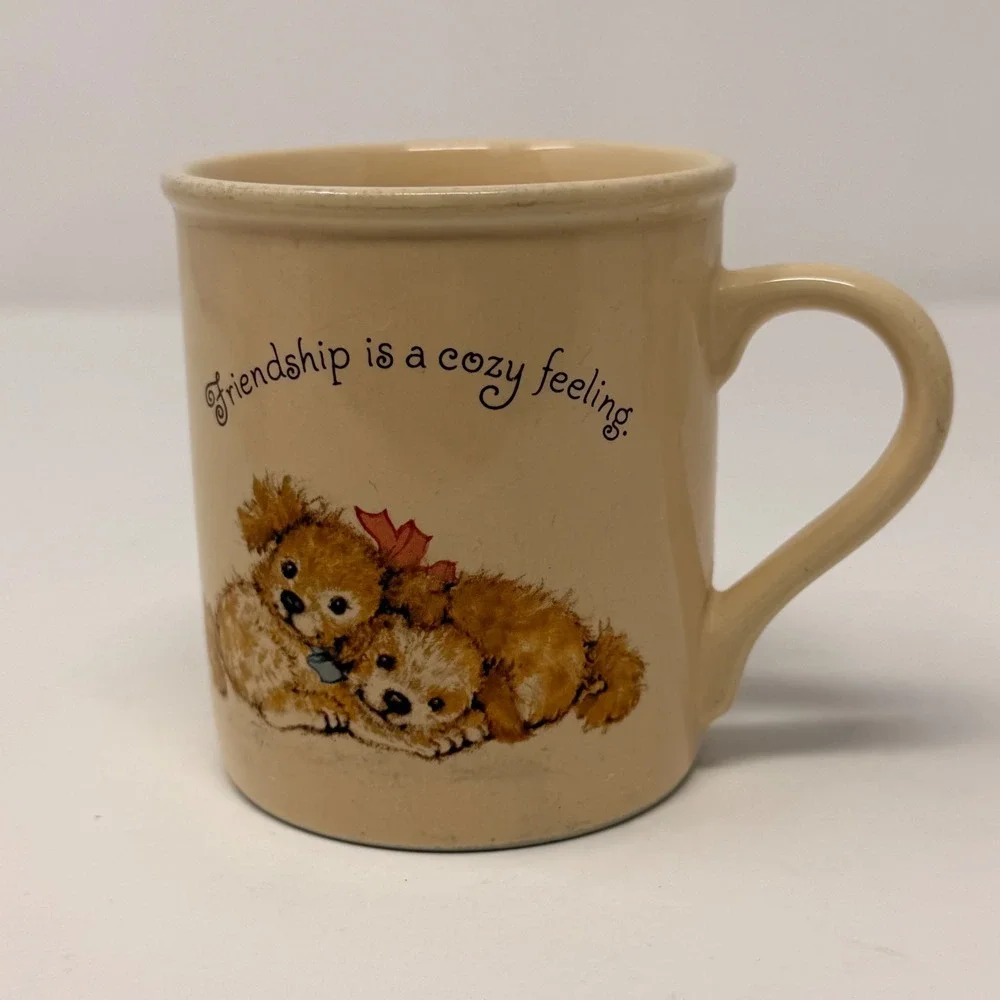 Vintage Hallmark Mugs Set‎ of 4 – Inspirational Religious Friendship – Japan